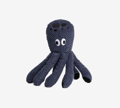 팹독_플로피 옥토퍼스 소리나는 반려견 장난감