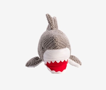 팹독_플로피 샤크 소리나는 반려견 장난감